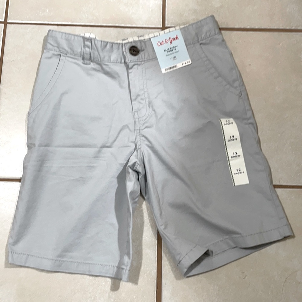 Cat and Jack grey shorts NWT